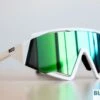 GAFAS CICLISMO KOO SPECTRO BLANCAS LENTE GREEN MIRROR
